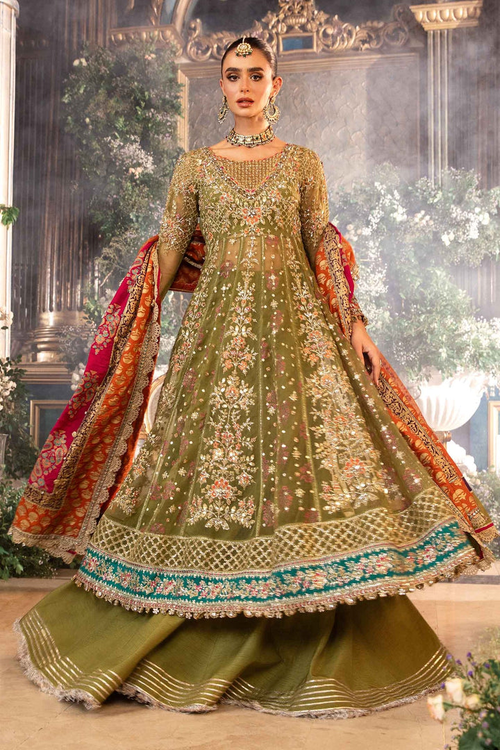 Maria. B | Mbroidered | Embroidered Organza Suit | BD-2906 - House of Ayeza