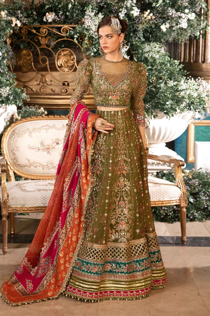 Maria. B | Mbroidered | Embroidered Organza Suit | BD-2906 - House of Ayeza