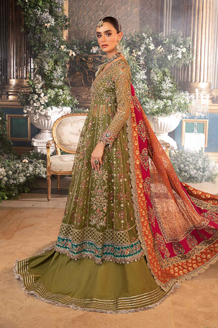 Maria. B | Mbroidered | Embroidered Organza Suit | BD-2906 - House of Ayeza