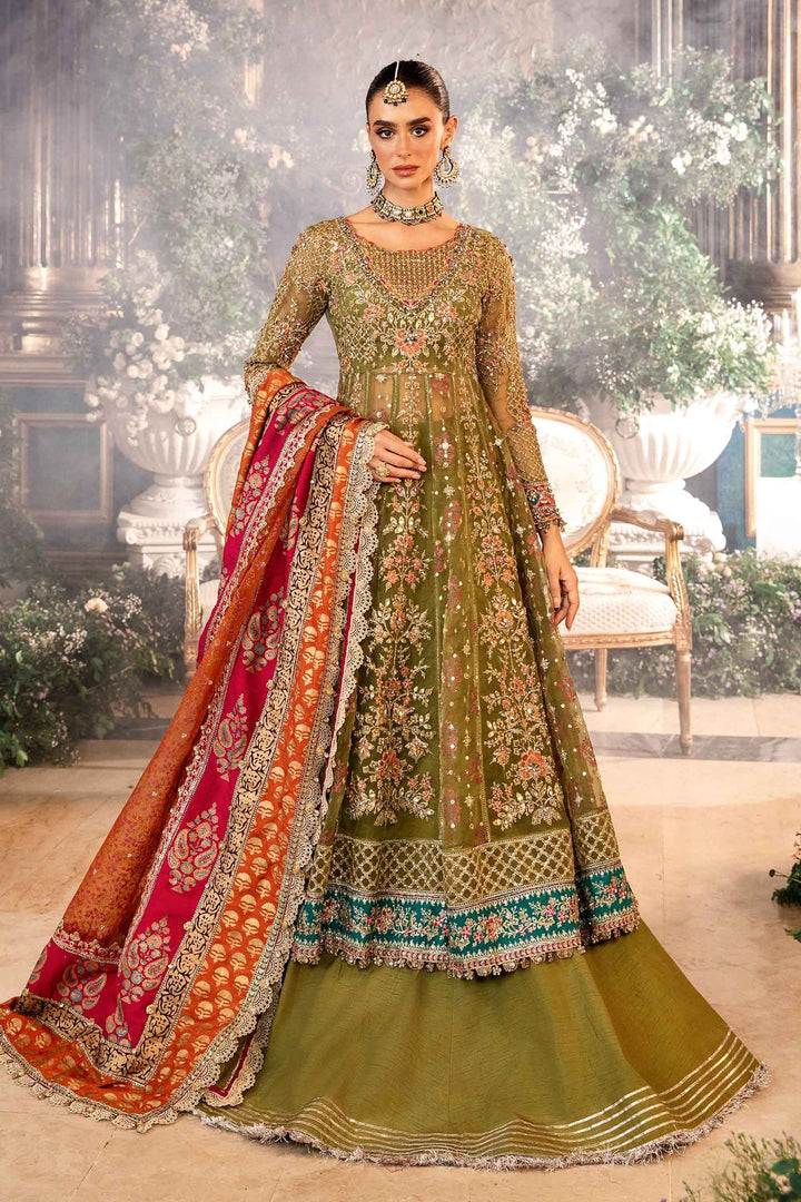 Maria. B | Mbroidered | Embroidered Organza Suit | BD-2906 - House of Ayeza