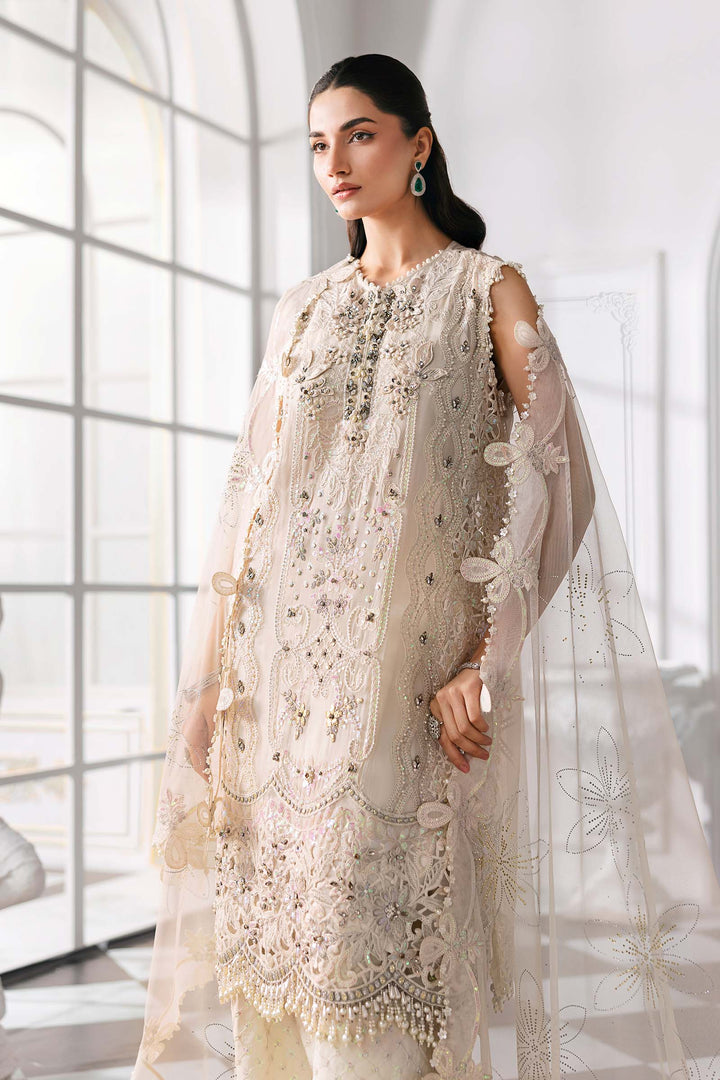 Maria B | Embroidered | Chiffon Suit | BD-3007 - House of Ayeza