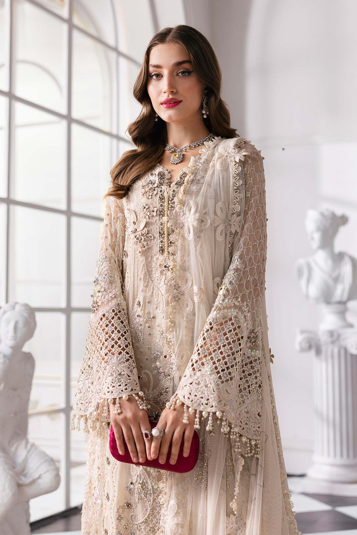 Maria B | Embroidered | Chiffon Suit | BD-3007 - House of Ayeza