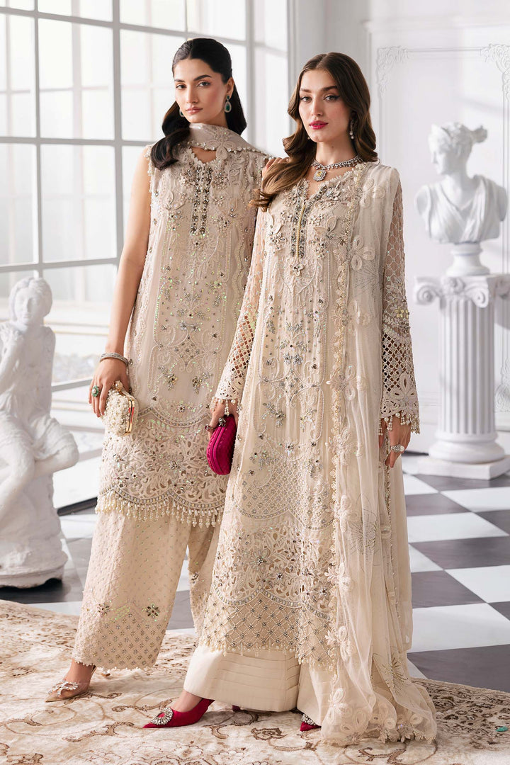 Maria B | Embroidered | Chiffon Suit | BD-3007 - House of Ayeza