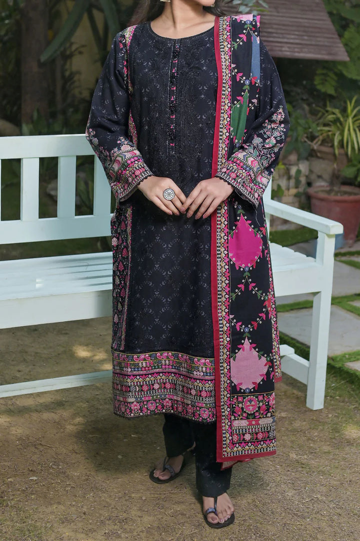 Rafia | Khaddar Collection | 3 PIECE STITCHED EMB KHADDAR | DPKH-102 - House of Ayeza