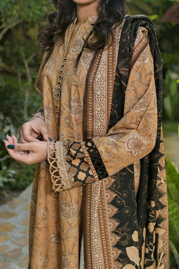 Rafia | Khaddar Collection | 3 PIECE STITCHED EMB KHADDAR | DPKH-105 - House of Ayeza