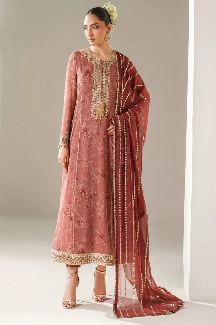 Jazmin | New Arrivals | EMBROIDERED CHIFFON UC-3087 - House of Ayeza