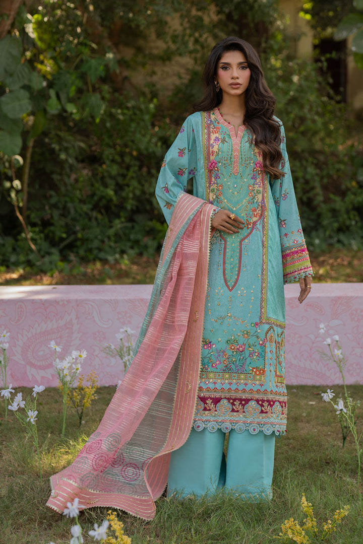 Qalamkar | Luxe Silk | UA-06 SARA - House of Ayeza