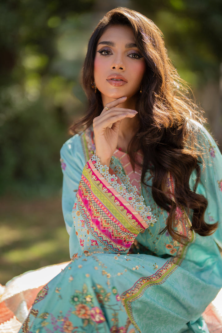 Qalamkar | Luxe Silk | UA-06 SARA - House of Ayeza