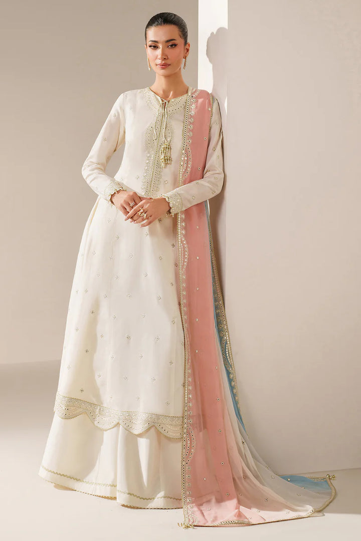 Jazmin | New Arrivals | Embroidered Raw Silk UR-7059 - House of Ayeza