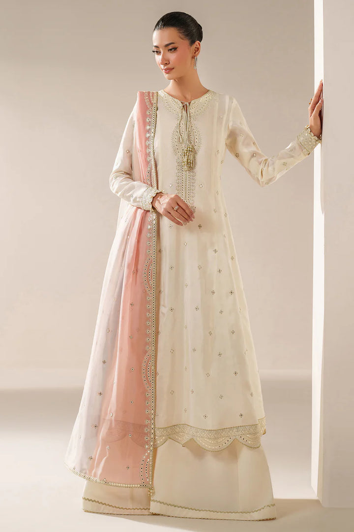 Jazmin | New Arrivals | Embroidered Raw Silk UR-7059 - House of Ayeza