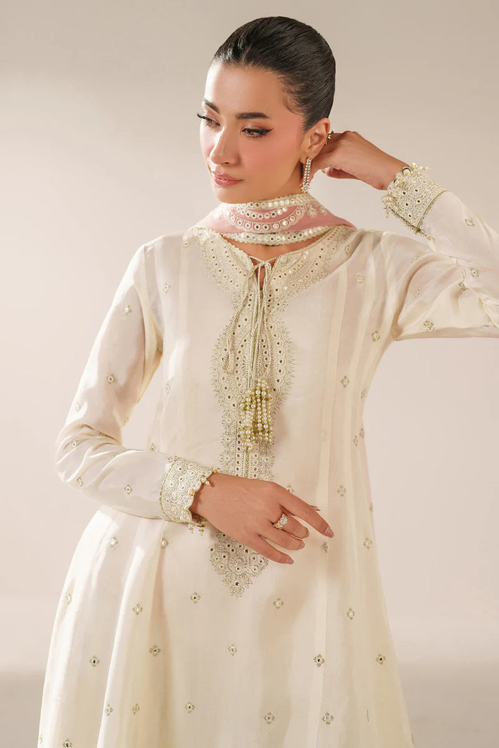 Jazmin | New Arrivals | Embroidered Raw Silk UR-7059 - House of Ayeza