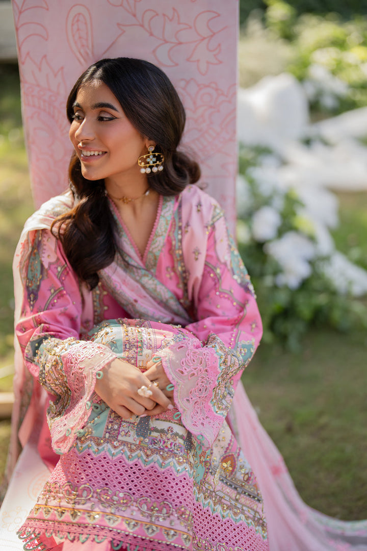 Qalamkar | Luxe Silk | UA-07 TESSA - House of Ayeza