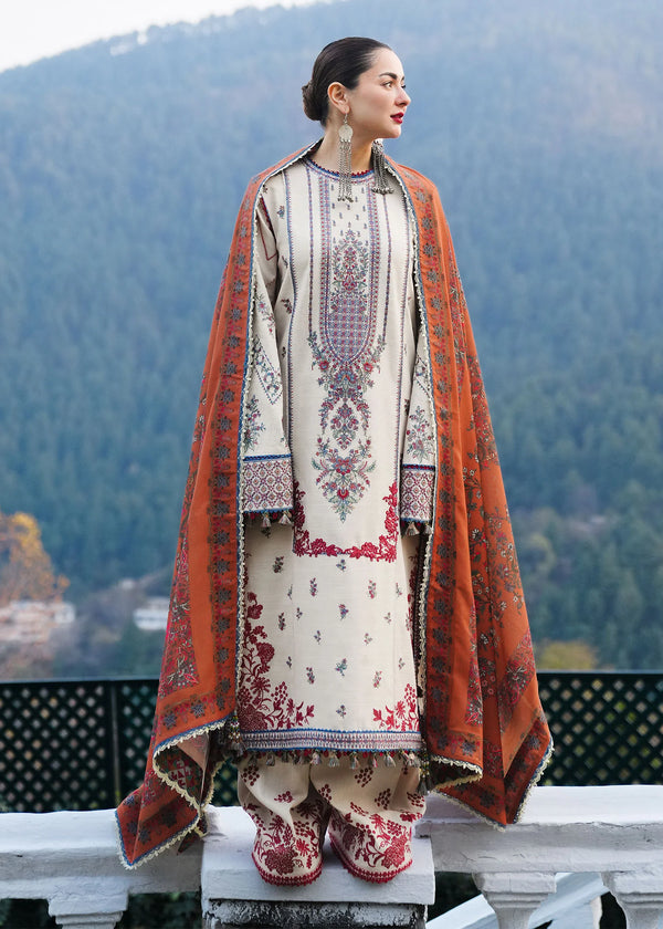 Hussain Rehar | Winter Shawl'24 | Almas - House of Ayeza