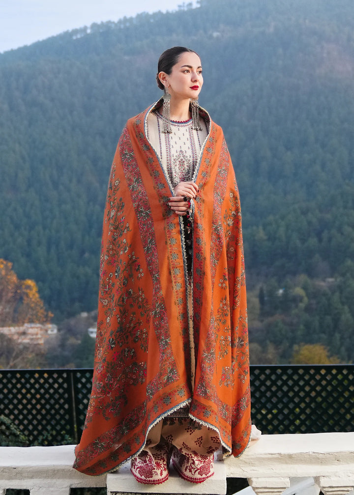 Hussain Rehar | Winter Shawl'24 | Almas - House of Ayeza