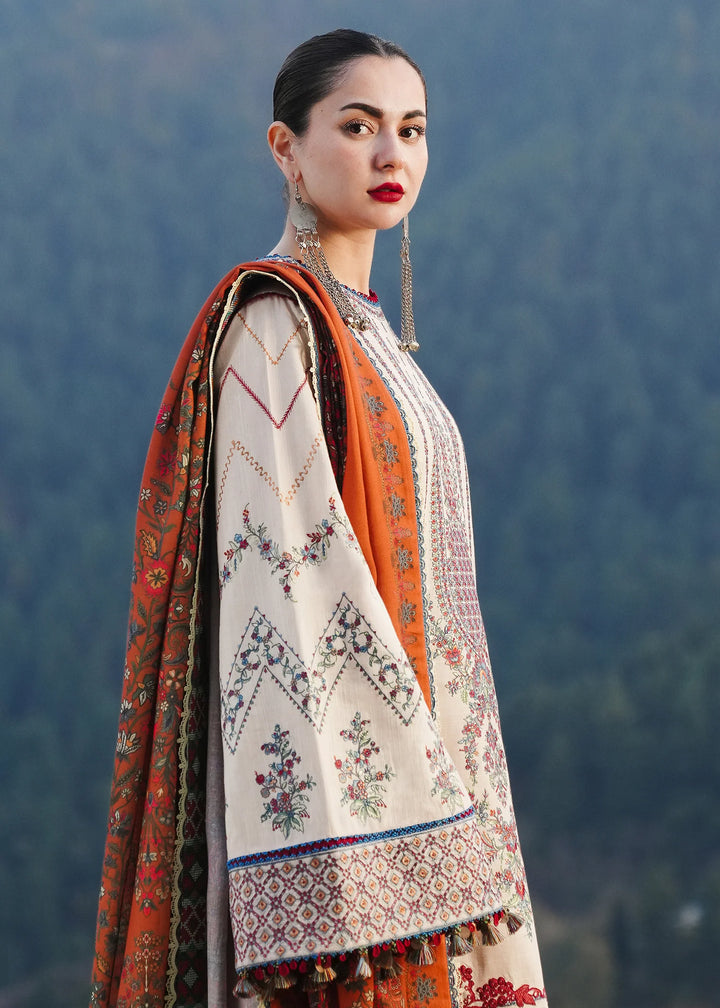 Hussain Rehar | Winter Shawl'24 | Almas - House of Ayeza