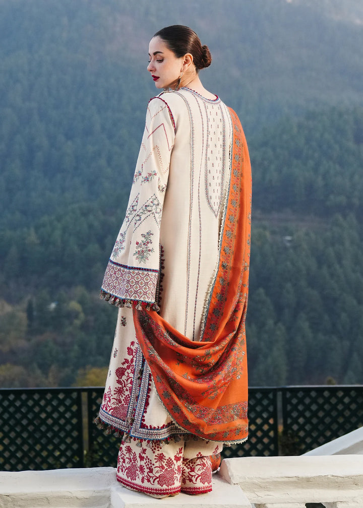 Hussain Rehar | Winter Shawl'24 | Almas - House of Ayeza