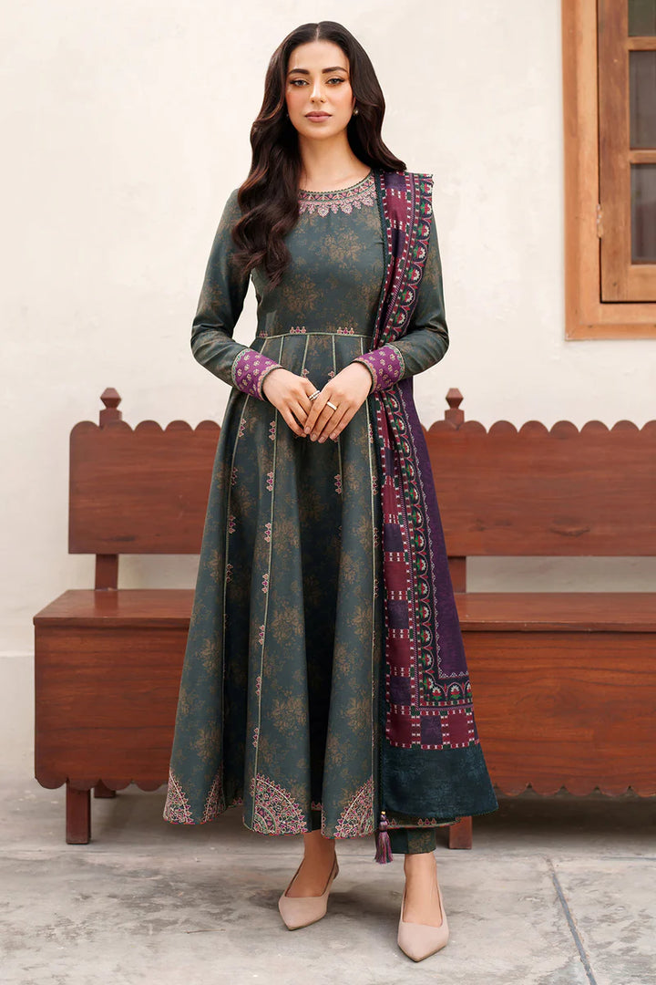 Jazmin | New Arrivals | EMBROIDERED PREMIUM VISCOSE RTW-1231 - House of Ayeza