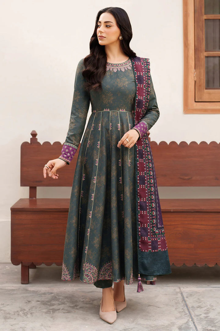 Jazmin | New Arrivals | EMBROIDERED PREMIUM VISCOSE RTW-1231 - House of Ayeza