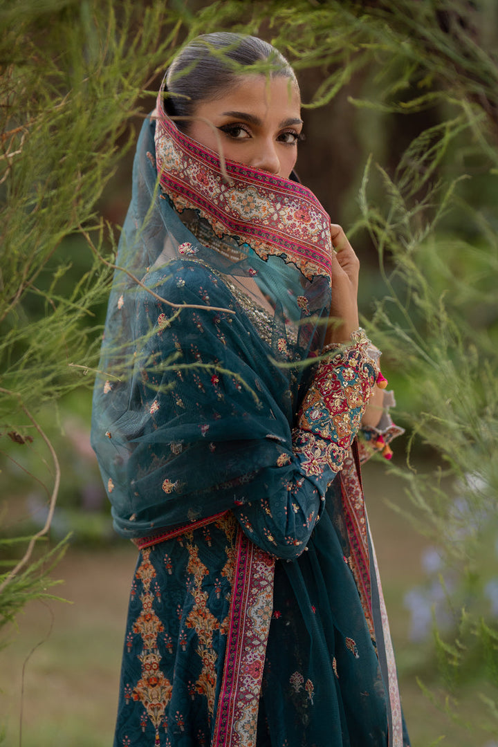 Qalamkar | Luxe Silk | UA-09 TINA - House of Ayeza