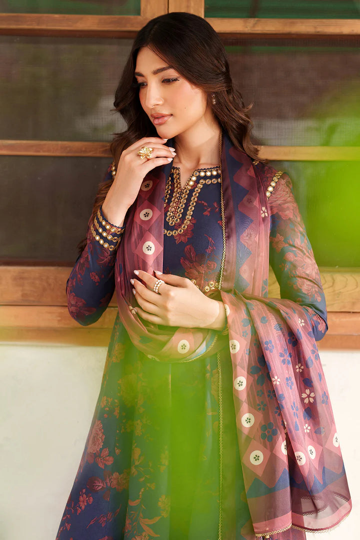 Jazmin | New Arrivals | EMBROIDERED PREMIUM VISCOSE RTW-1226 - House of Ayeza