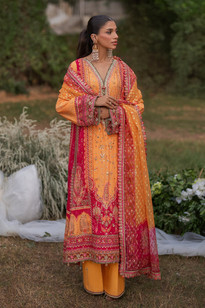 Qalamkar | Luxe Silk | UA-05 FIORE - House of Ayeza