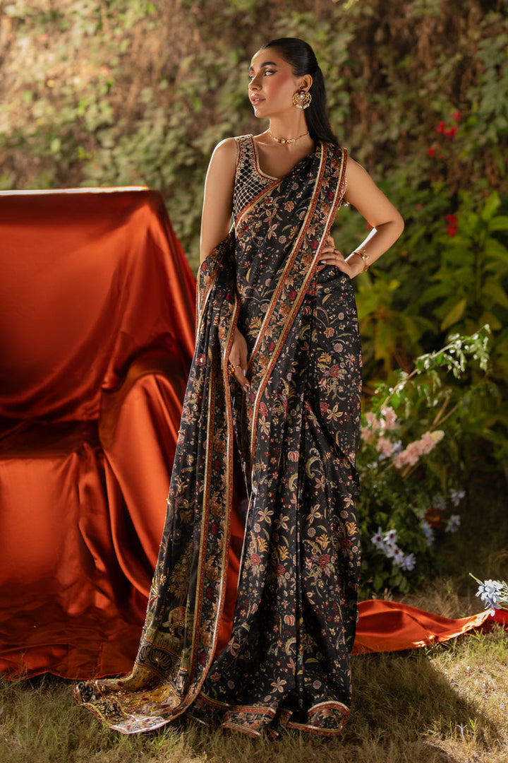 Qalamkar | Luxe Silk | UA-04 AVA - House of Ayeza