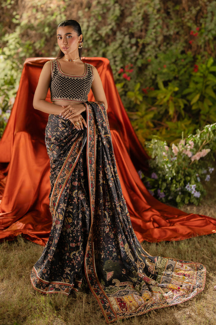 Qalamkar | Luxe Silk | UA-04 AVA - House of Ayeza