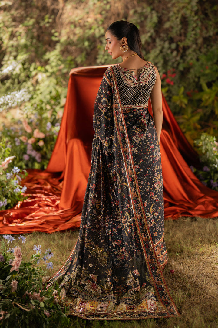 Qalamkar | Luxe Silk | UA-04 AVA - House of Ayeza