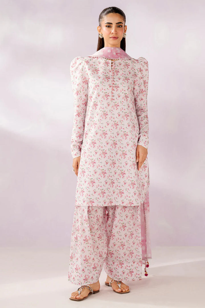 Jazmin | New Arrivals | DIGITAL PRINTED LAWN RTW-1223 - House of Ayeza