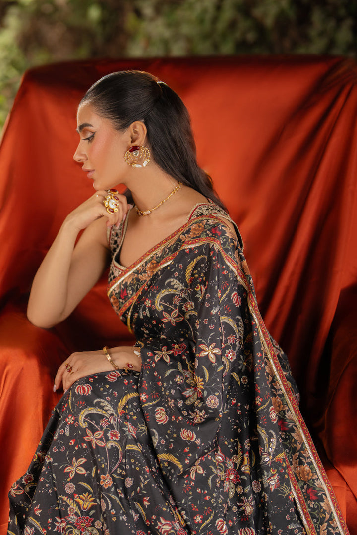 Qalamkar | Luxe Silk | UA-04 AVA - House of Ayeza