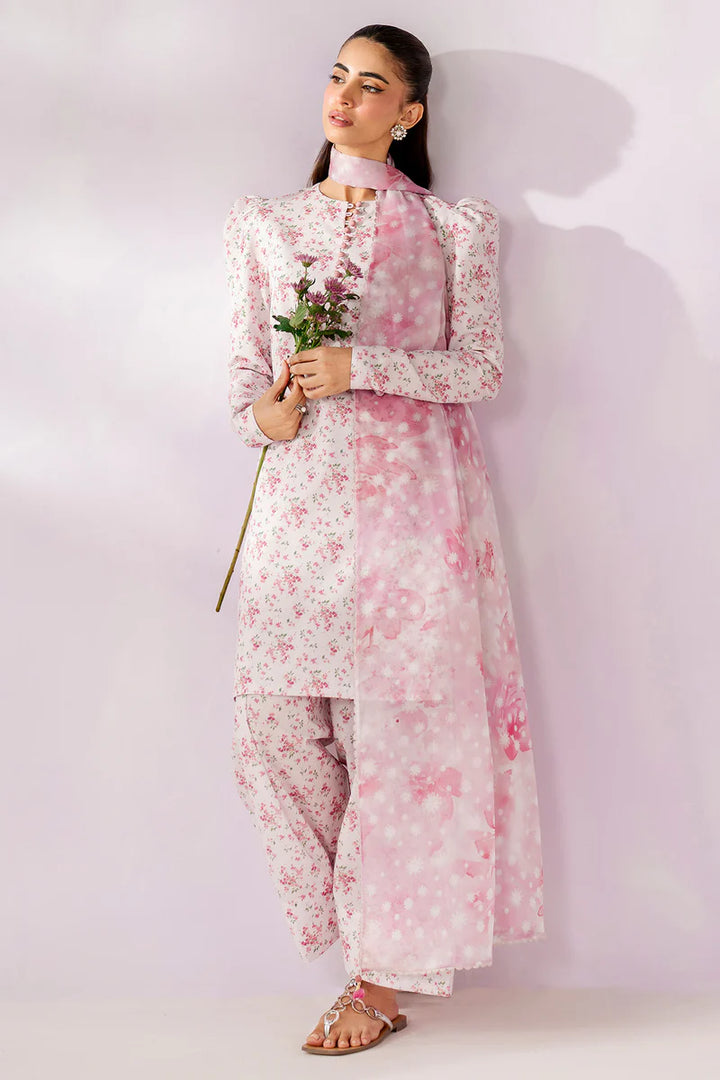 Jazmin | New Arrivals | DIGITAL PRINTED LAWN RTW-1223 - House of Ayeza