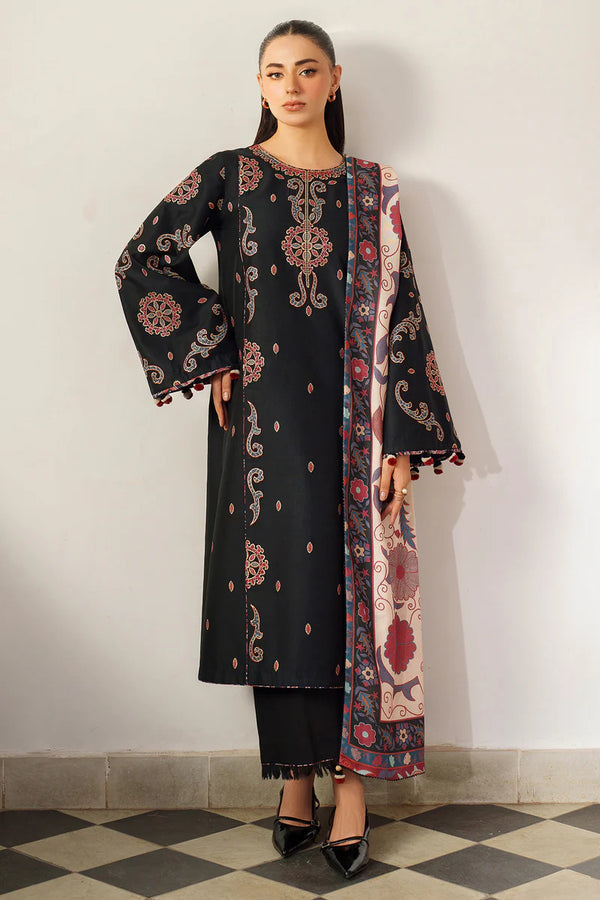 Jazmin | New Arrivals | EMBROIDERED PREMIUM VISCOSE UW-0152 - House of Ayeza