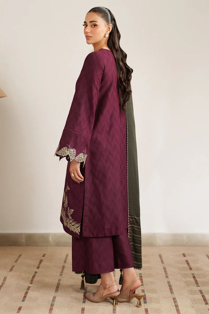 Jazmin | New Arrivals | EMBROIDERED JACQUARD KHADDAR UW-0147 - House of Ayeza
