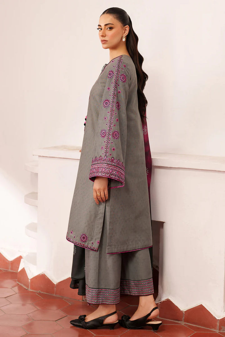 Jazmin | New Arrivals | EMBROIDERED JACQUARD KHADDAR UW-0151 - House of Ayeza