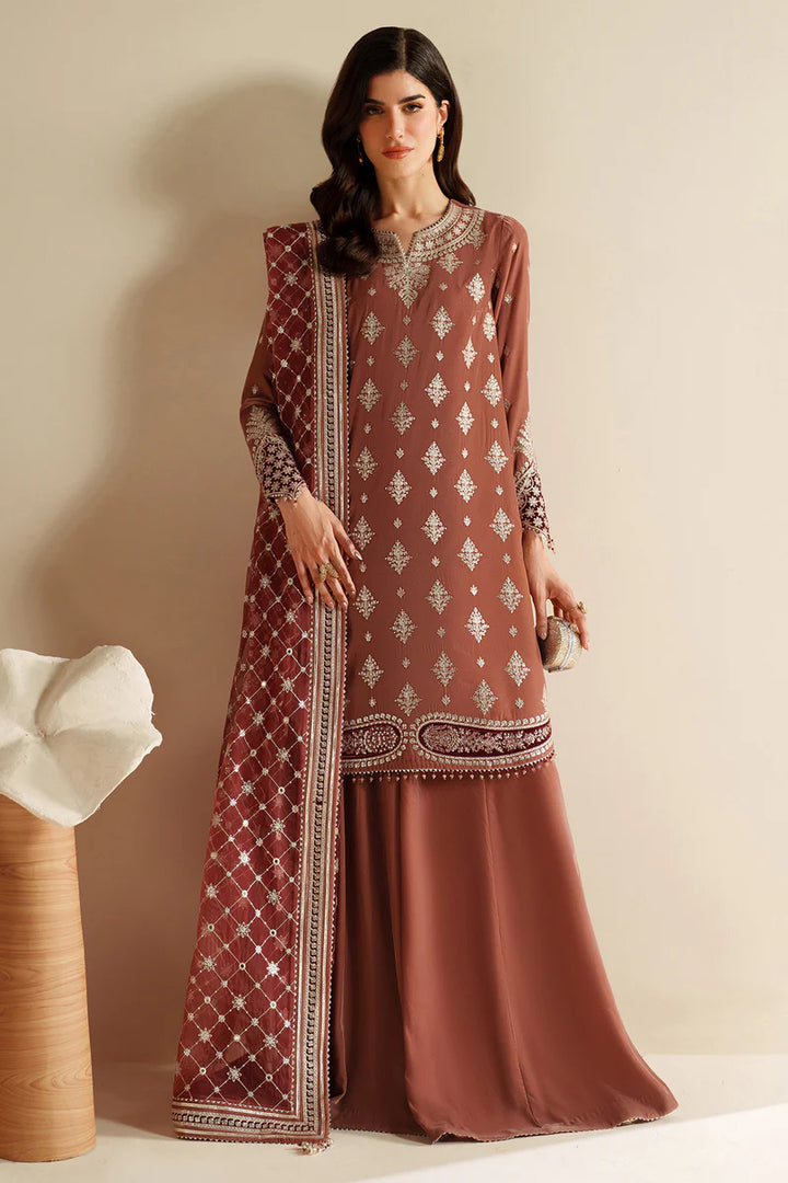 Jazmin | Velvet Vogue '25 | Embroidered Velvet Formal VVF D-3 - House of Ayeza