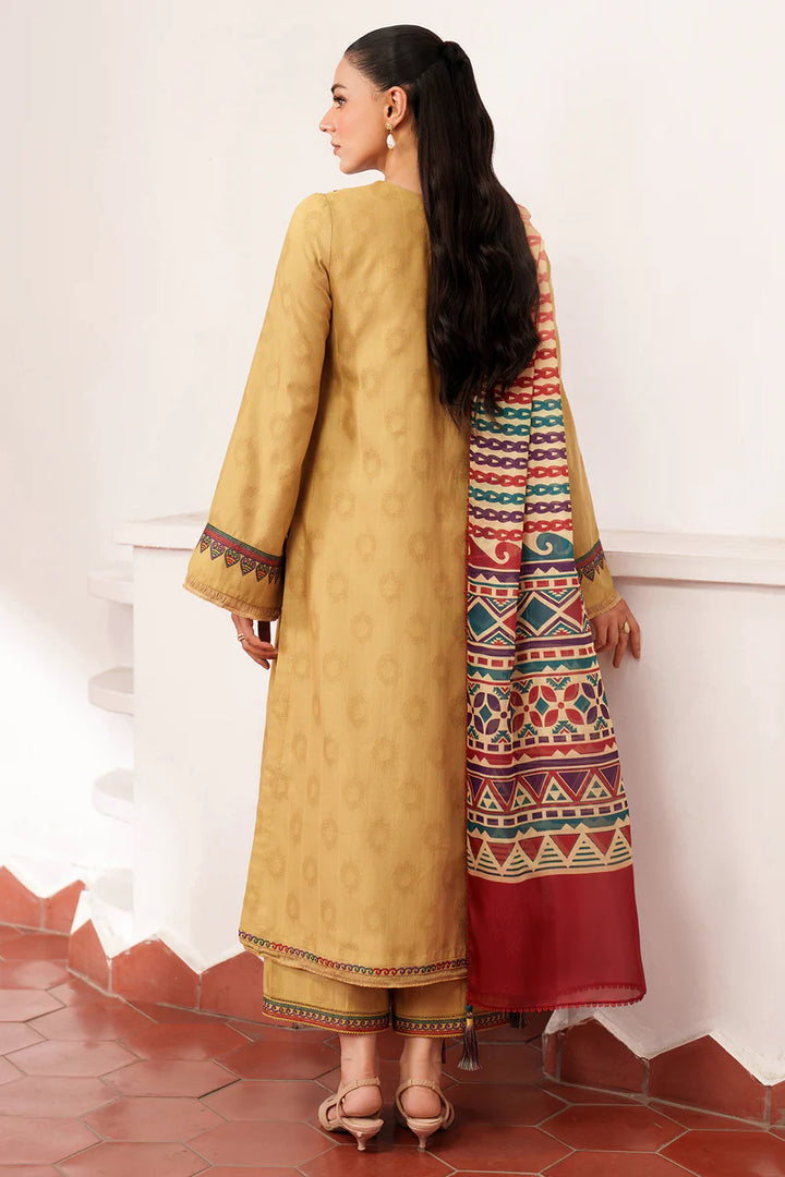 Jazmin | New Arrivals | EMBROIDERED JACQUARD KHADDAR UW-0142 - House of Ayeza