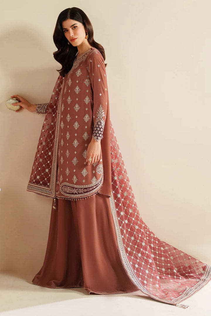 Jazmin | Velvet Vogue '25 | Embroidered Velvet Formal VVF D-3 - House of Ayeza