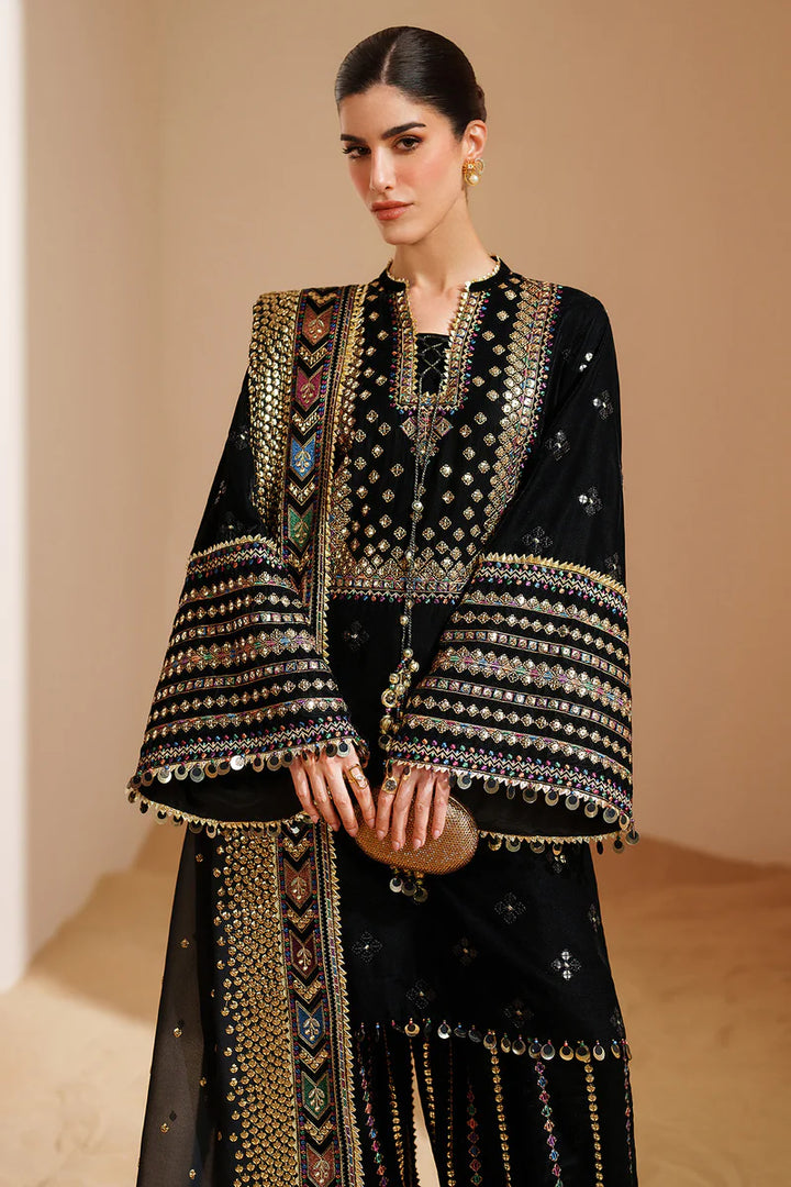 Jazmin | Velvet Vogue '25 | Embroidered Velvet Formal VVF D-5 - House of Ayeza