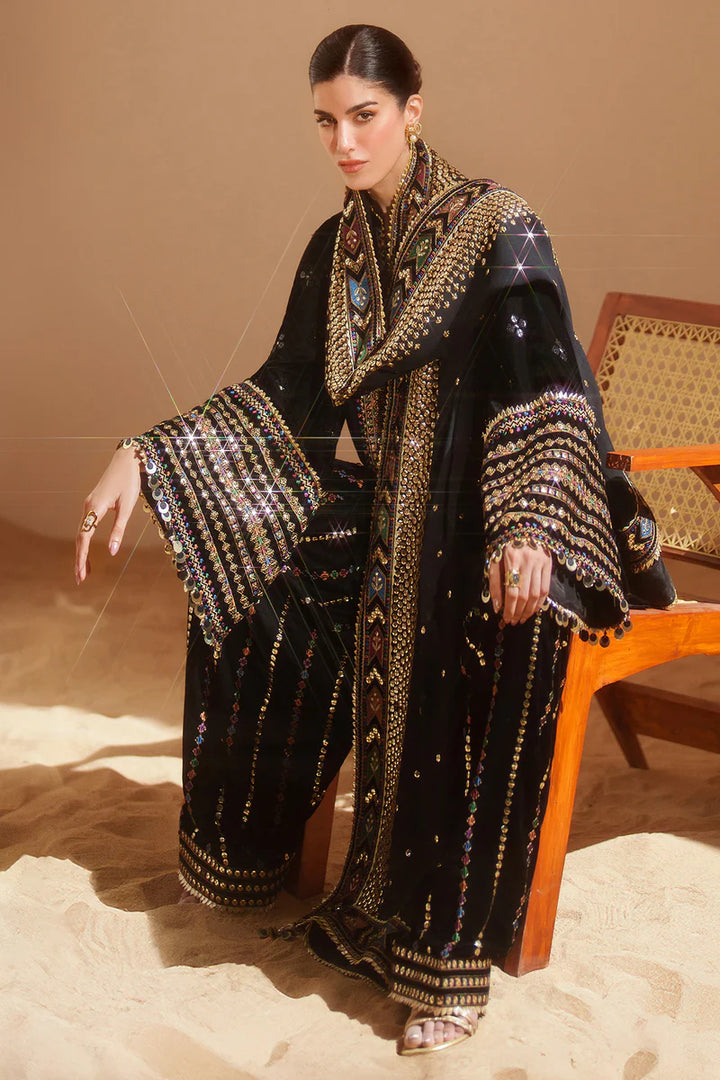 Jazmin | Velvet Vogue '25 | Embroidered Velvet Formal VVF D-5 - House of Ayeza