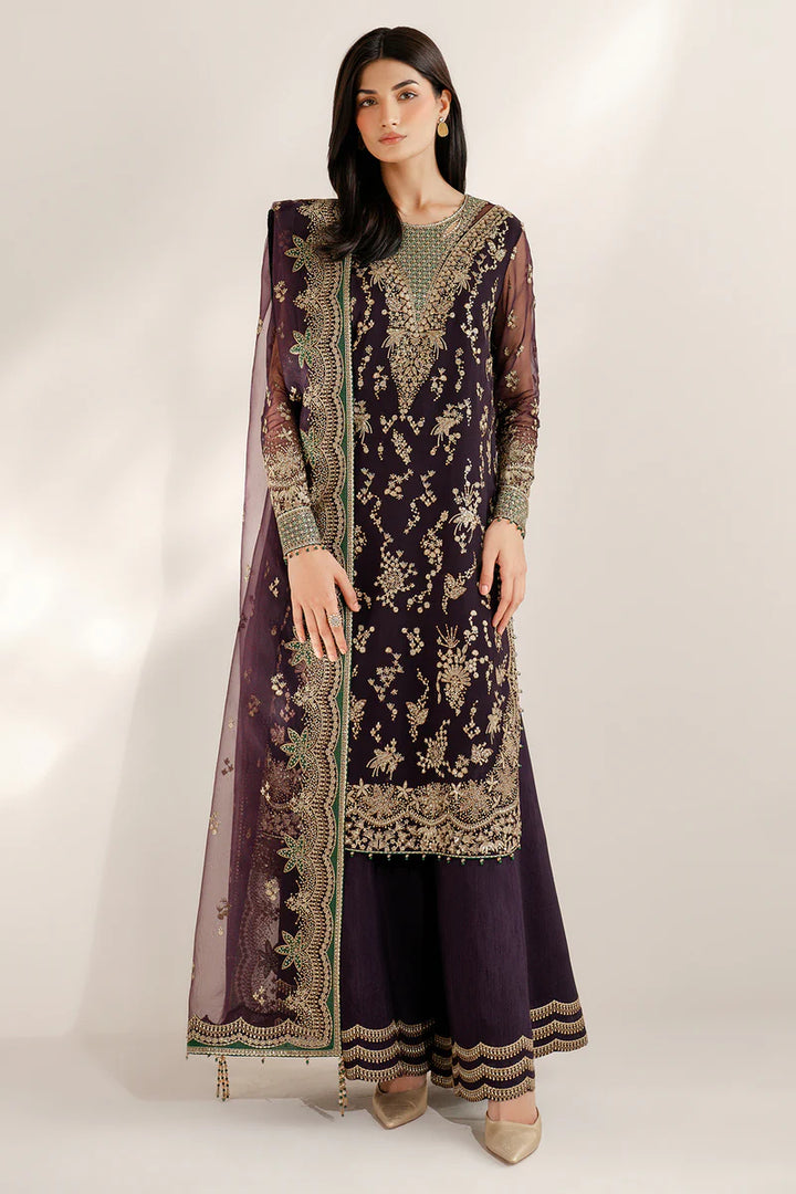 Jazmin | New Arrivals | EMBROIDERED CHIFFON UC-3078 - House of Ayeza
