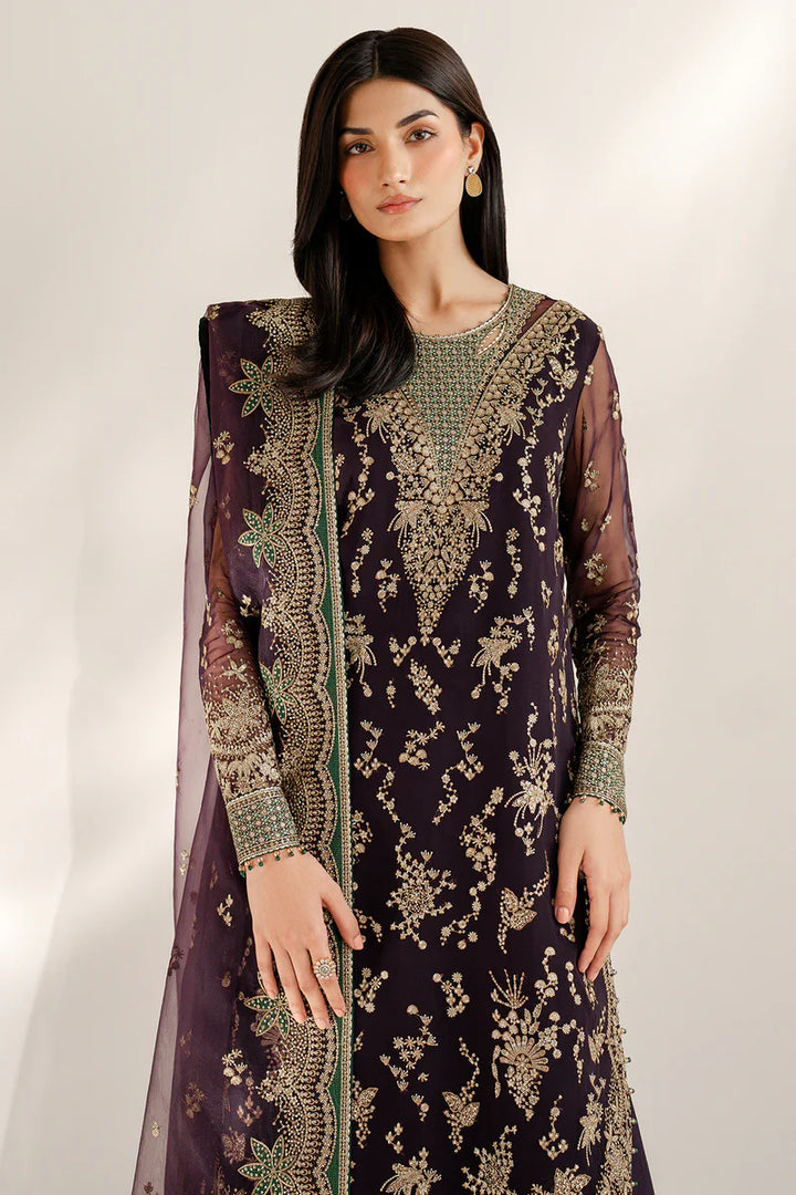 Jazmin | New Arrivals | EMBROIDERED CHIFFON UC-3078 - House of Ayeza