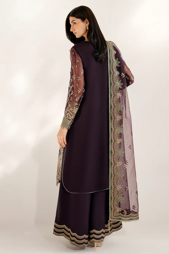 Jazmin | New Arrivals | EMBROIDERED CHIFFON UC-3078 - House of Ayeza