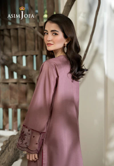 Asim Jofa | AJPB-100 EMBROIDERED CAMBRIC 2 PCS - House of Ayeza