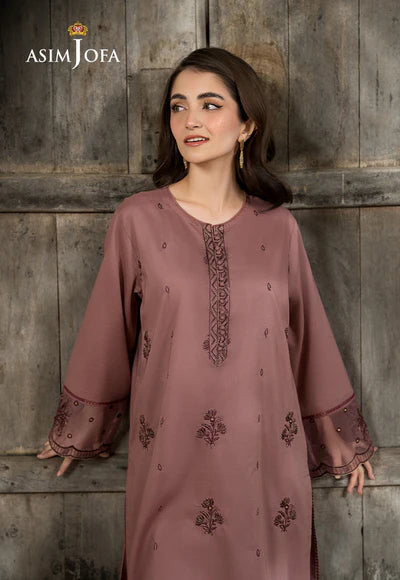 Asim Jofa | AJPB-100 EMBROIDERED CAMBRIC 2 PCS - House of Ayeza