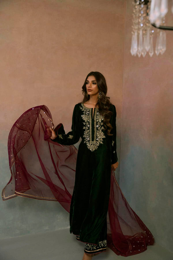 Ayesha Somaya | Velvet | Enigma Green