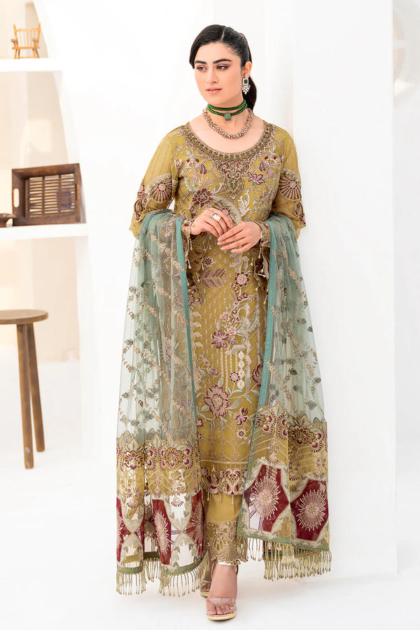 Ramsha | Minhal Organza | M-805