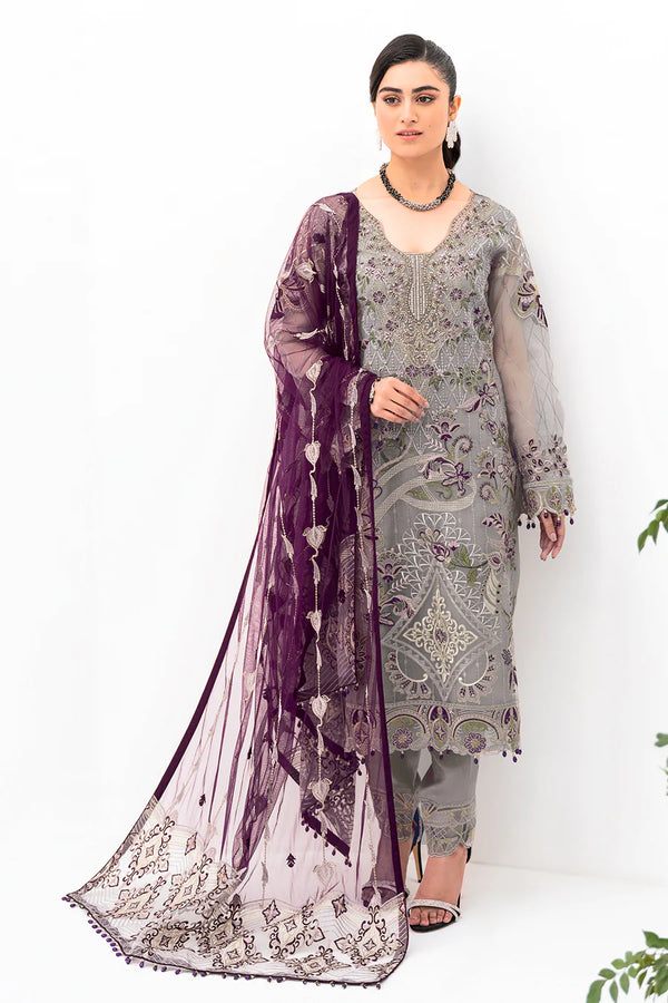 Ramsha | Minhal Organza | M-801