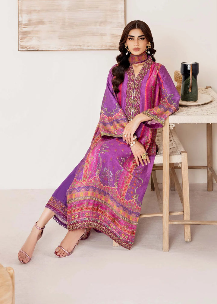 Kanwal Malik | Rosalia Silk Eid Collection’25 | Giana - House of Ayeza