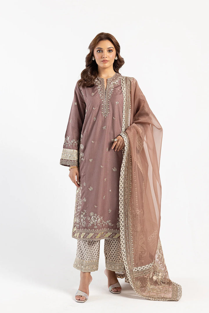 Ethnic | Boutique Collection | EMBROIDERED SUIT | E0604/104/819 - House of Ayeza