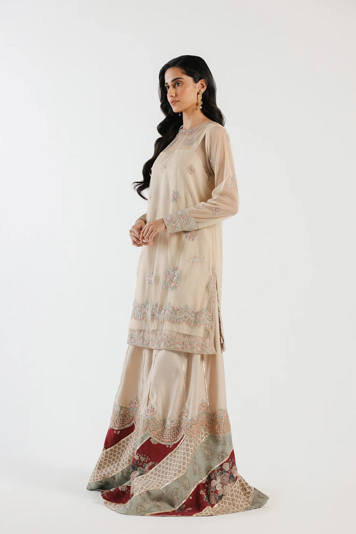 Ethnic | Boutique Collection | EMBROIDERED SUIT | E0619/104/007 - House of Ayeza